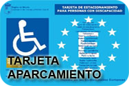 Tarjeta Aparcamiento Discapacitados