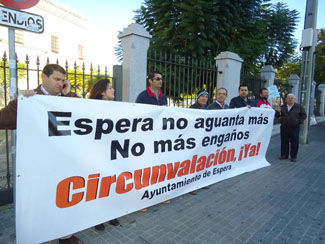Protesta Circunvalacion 1