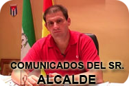Comunicados del Sr. Alcalde
