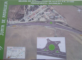 Obras Rotonda Barriada Fatima 2