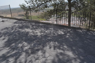 Pavimentación ruedos del castillo 1