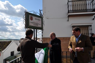 Inauguración Plaza Campanilleros de Espera
